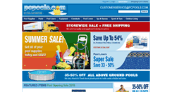 Desktop Screenshot of pcpools.com